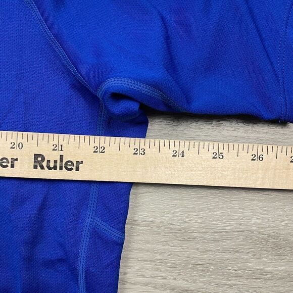 Nike Shirt Mens Extra Large Blue Running Active Training Dri Fit - Picture 7 of 9